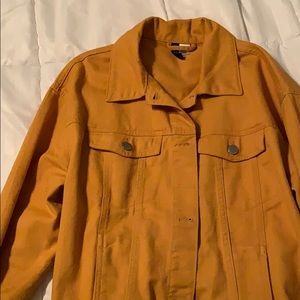 Yellow Jean Jacket H&M